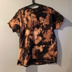 Hanes | bleach dye T-shirt